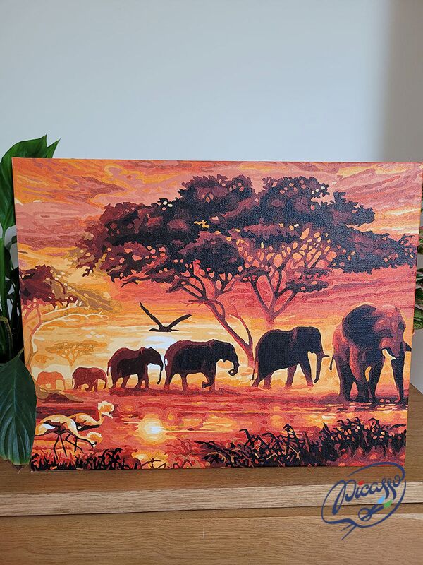 Spirit of Africa 50x65cm