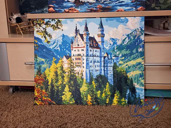 Castle in the Clouds - Neuschwanstein 40x50 cm