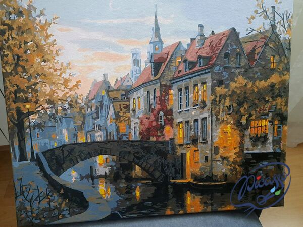 The beauty of old Europe 40x50cm