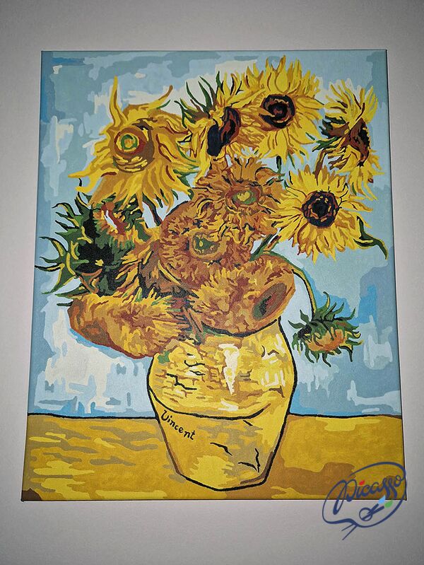 Sunflowers (Van Gogh) 40x50cm
