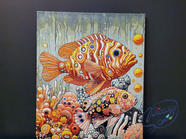 Fantasy aquarium 40x50 cm