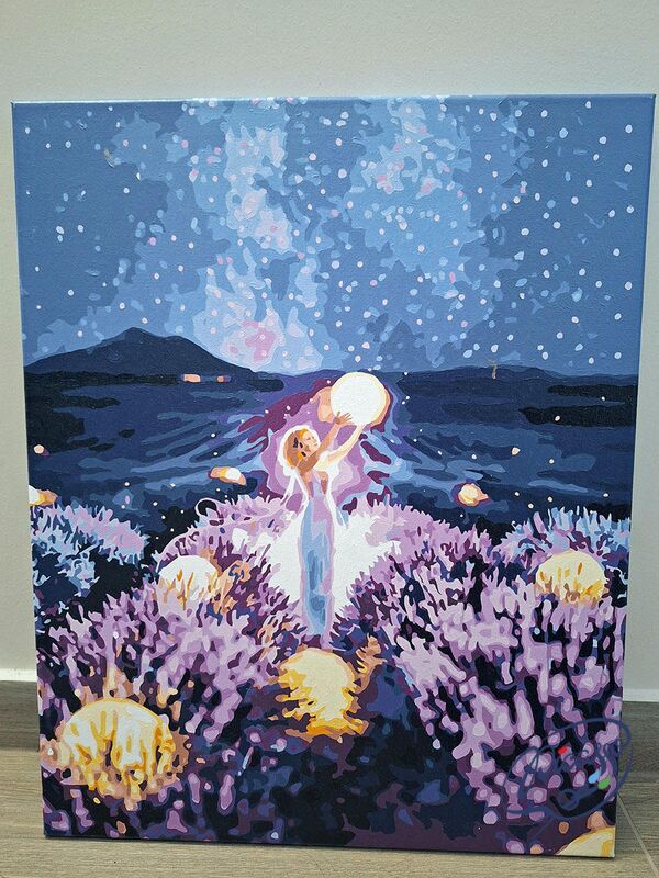 In the Walk of Milky Way 40x50cm