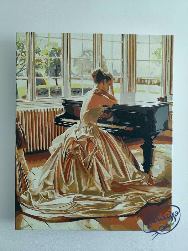 Girl at the piano