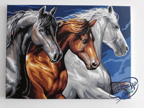 Three horses