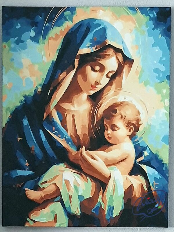 Beautiful Mary 50x65 cm