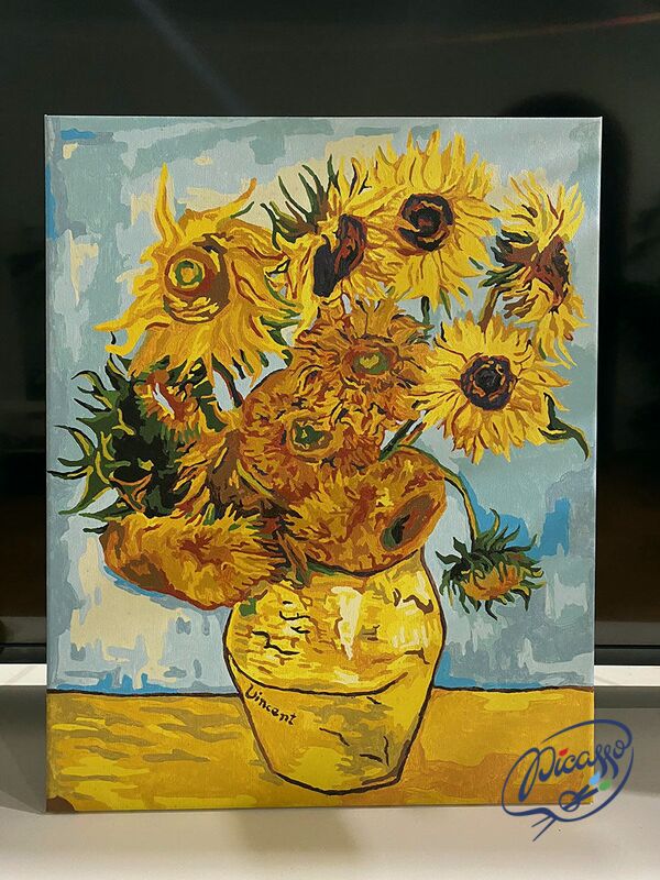 Sunflowers (Van Gogh) 40x50cm