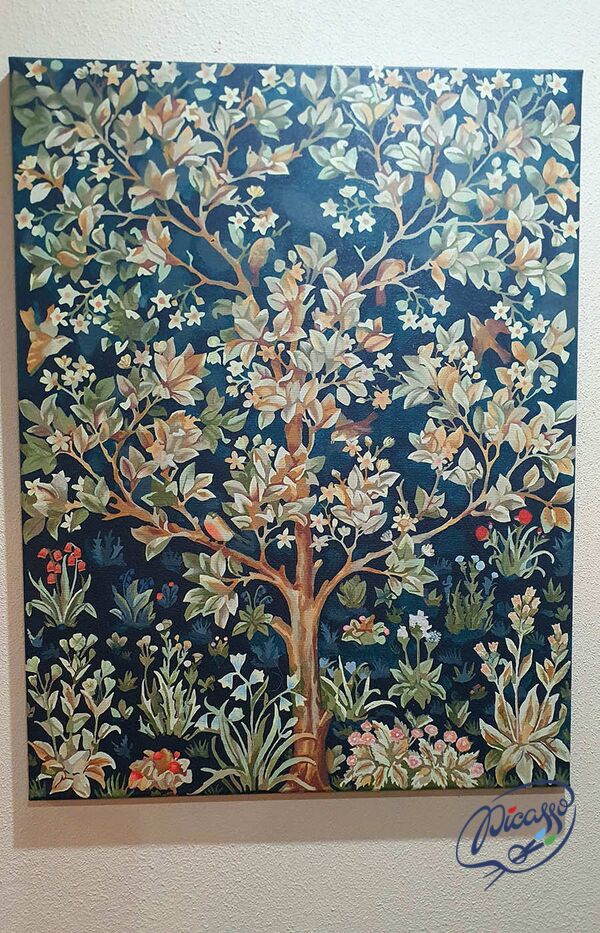 Wild forest tree 50x65
