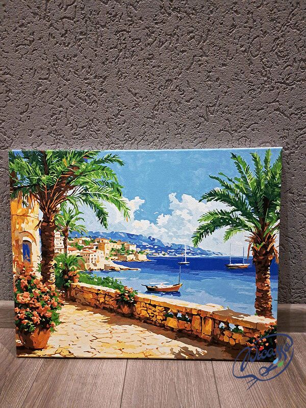 The Blue That Soothes 40x50 cm