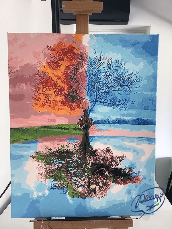 Four seasons 40x50cm